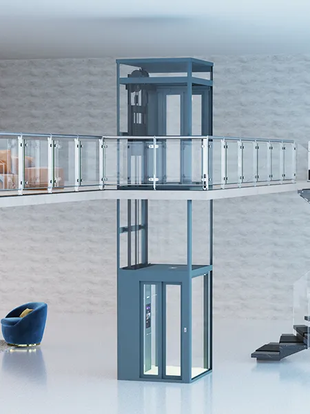 Smart cog belt home elevators