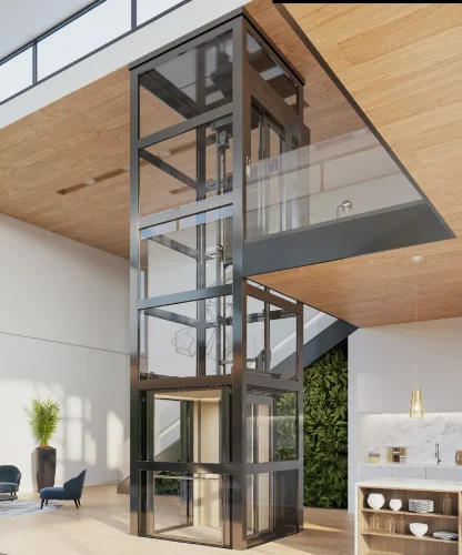 Cogbelt home elevators