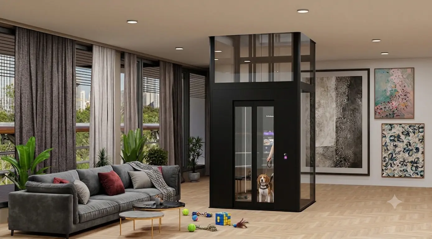 Are Residential Elevators Safe for Pets?